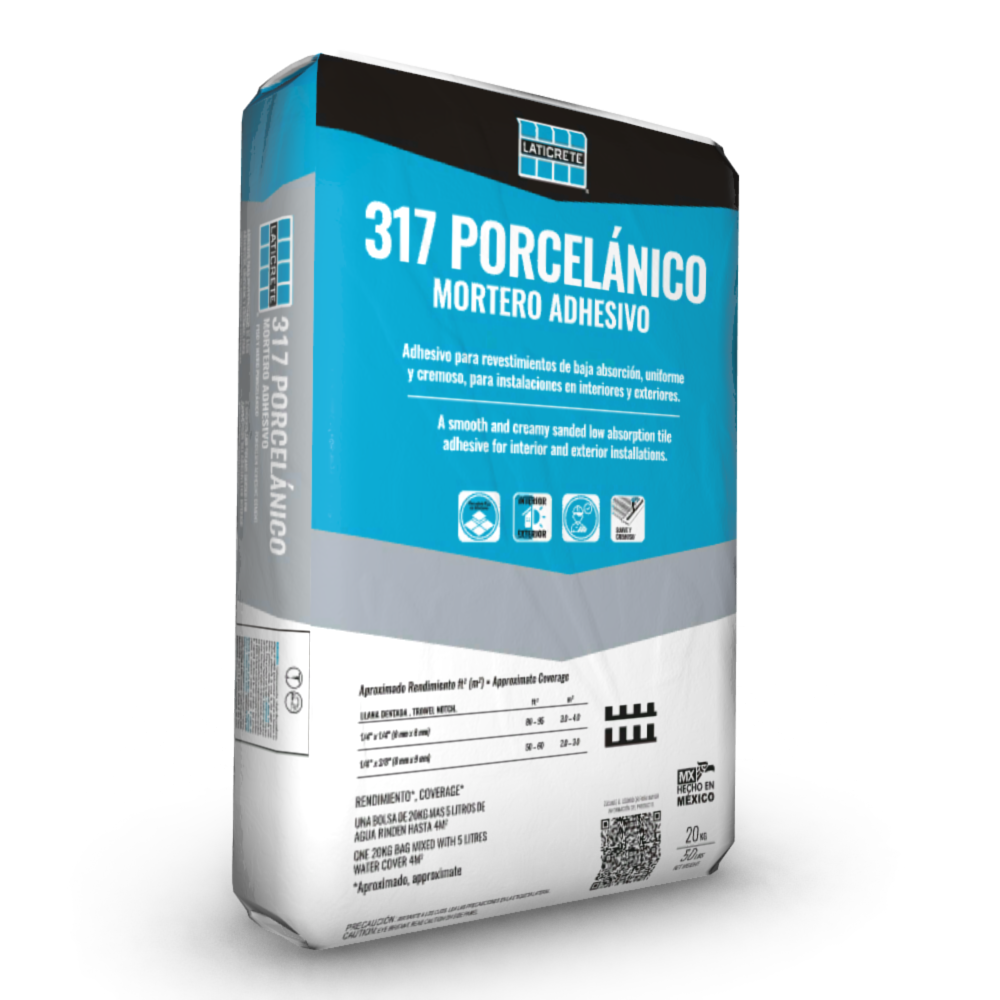 317 Adhesivo Porcelánico